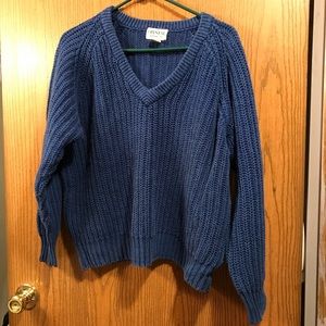 Hefty Blue Sweater